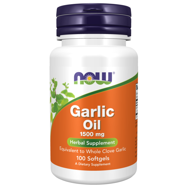 Now Foods Garlic Oil 1500 mg Softgels