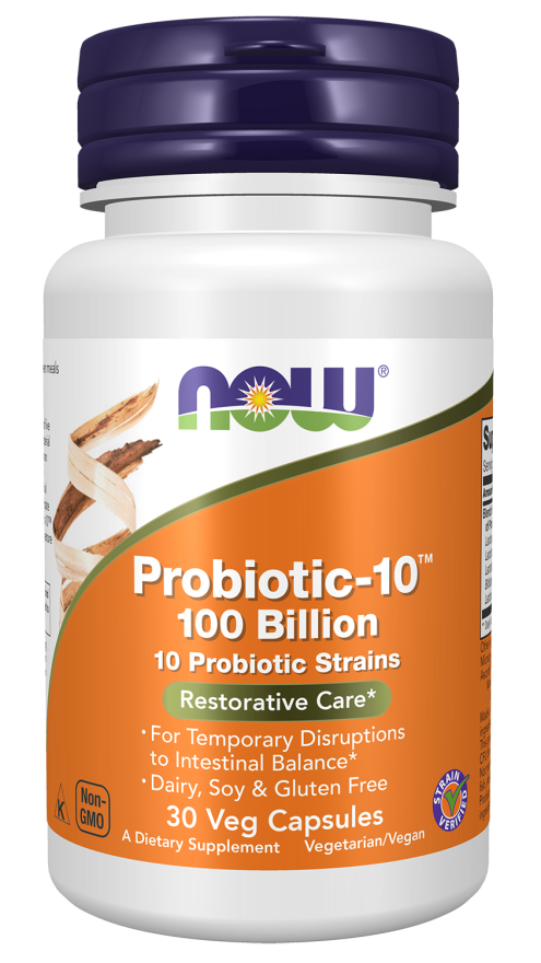 Now Foods Probiotic-10™ 100 Billion Veg Capsules