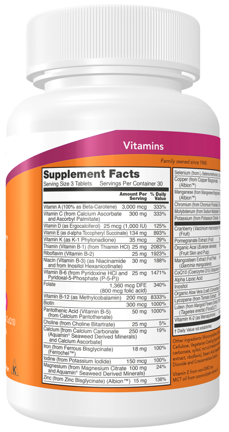 Now Foods Eve™ Women's Multiple Vitamin Tablets