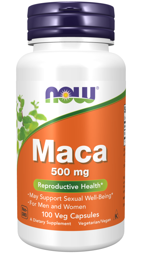 Now Foods Maca 500 mg Veg Capsules