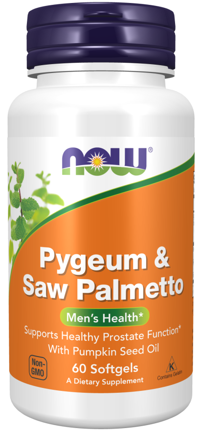 Now Foods Pygeum & Saw Palmetto Softgels