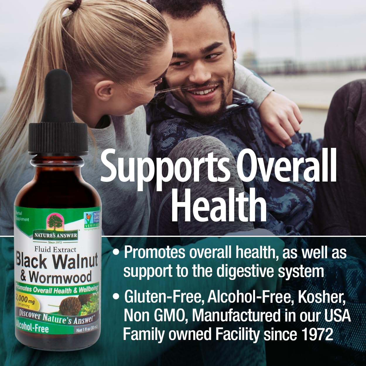 Nature’s Answer Black Walnut & Wormwood Complex Extract - 30ml