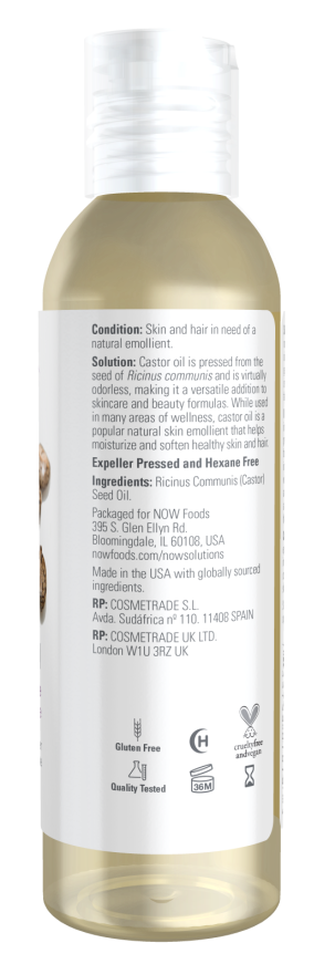 Now Solutions Castor Oil Versatile Skin Care