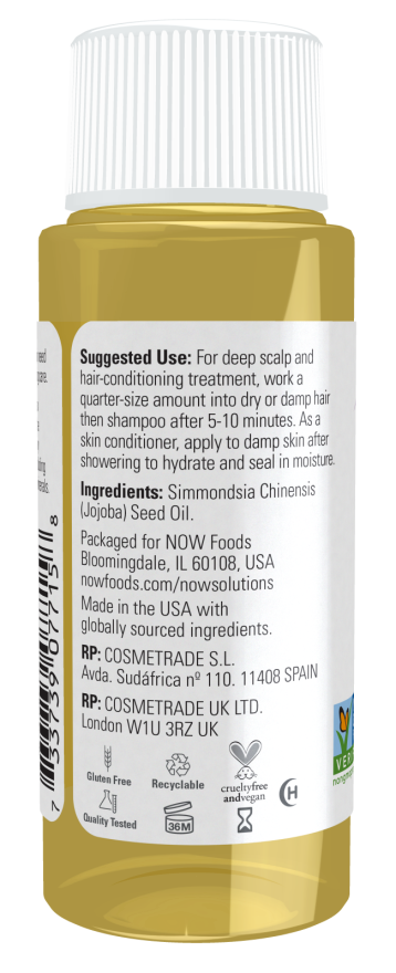 Now Foods Jojoba Oil Pure Moisturizing Oil