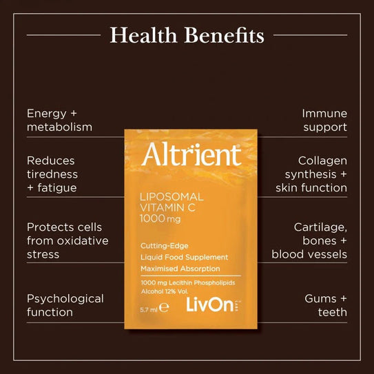 Altrient C - Liposomal Vitamin C 1000mg - 30 Sachets