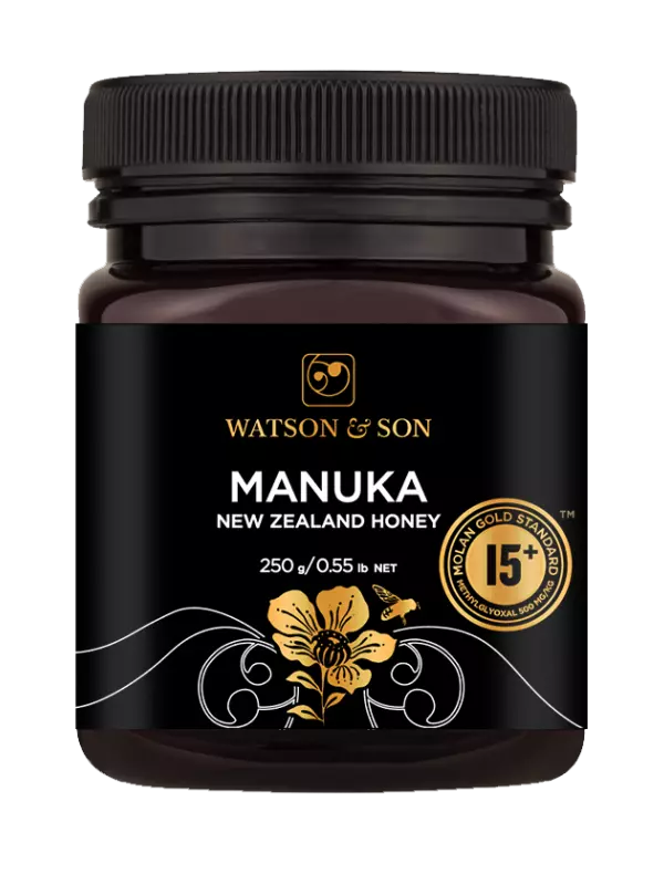 Watson & Son Black Label Manuka Honey MGS15+ (MGO500) 250g.