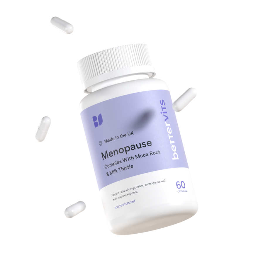 BetterVits Menopause Complex 60 capsules Organic Bargains