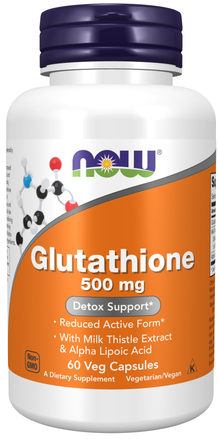 Now Foods Glutathione 500 mg Veg Capsules Detox Support*