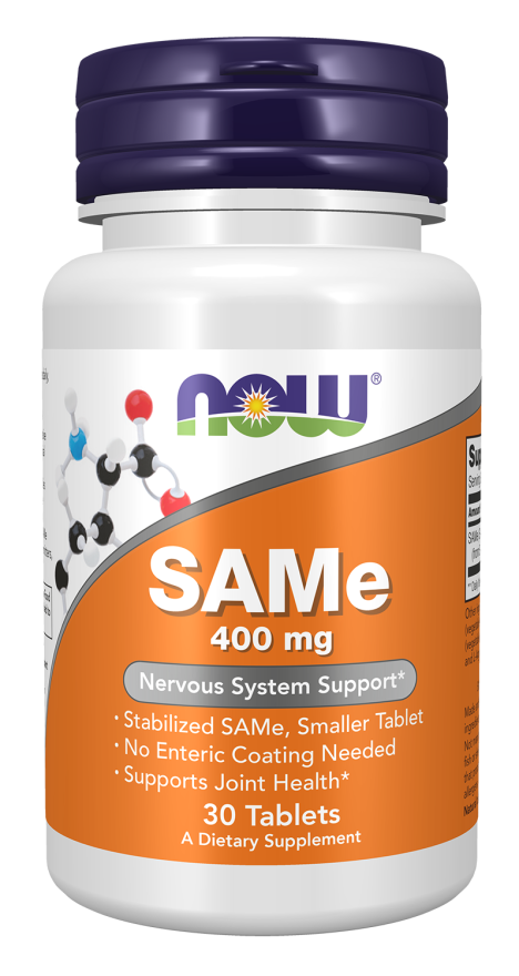 Now Foods SAMe 400 mg Tablets