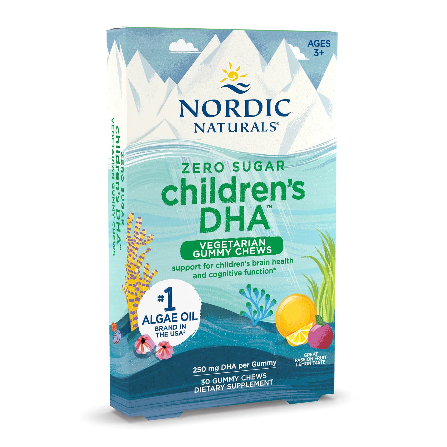 Nordic Naturals Zero Sugar Children’s DHA Vegetarian Gummy Chews