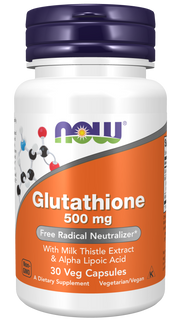 Now Foods Glutathione 500 mg Veg Capsules Detox Support*