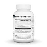 Supplement facts & ingredients image: Source Naturals D-Ribose 1000mg tablets ingredient panel 60 count