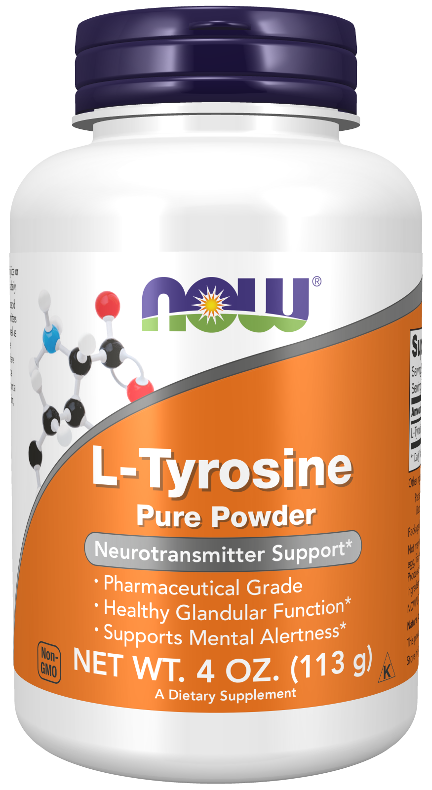 Now Foods L-Tyrosine Powder 