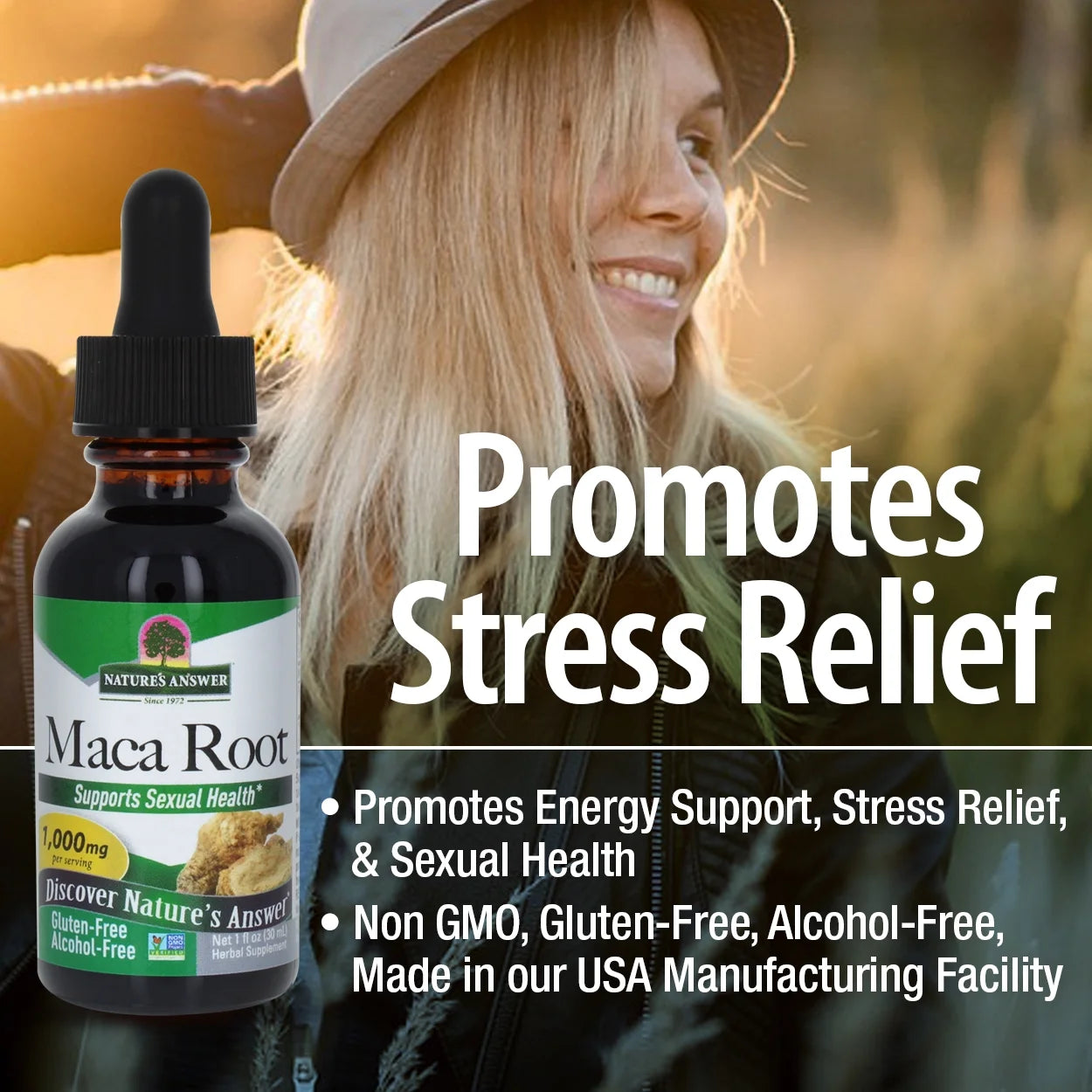 Nature’s Answer Maca Root Herbal Liquid Supplement - 30ml