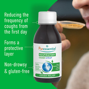 Puressentiel herbal syrup with 5ml measuring spoon 