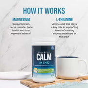 CALM MIND MAGNESIUM + L-THEANINE POWDER - HONEY CHAMOMILE