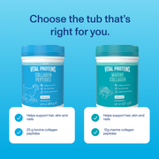 Vital Proteins Collagen Peptides Unflavoured Powder 284g & other variant