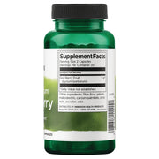 Swanson Full Spectrum Goji Berry 500mg 60 Capsules supplement facts ingredients & barcode panel