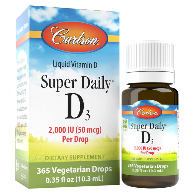Carlson Labs Super Daily® D3 2,000 IU (50 mcg)