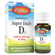 Carlson Labs Super Daily® D3 4,000 IU (100 mcg)Carlson Labs Super Daily® D3 4,000 IU (100 mcg)