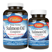 Carlson Labs Salmon Oil Complete 700mg Omega-3's