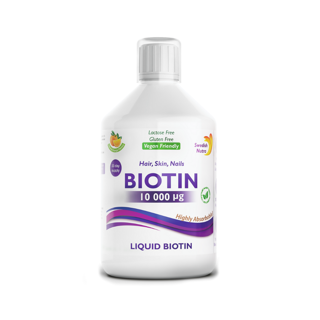 Swedish Nutra Biotin 10,000µg.