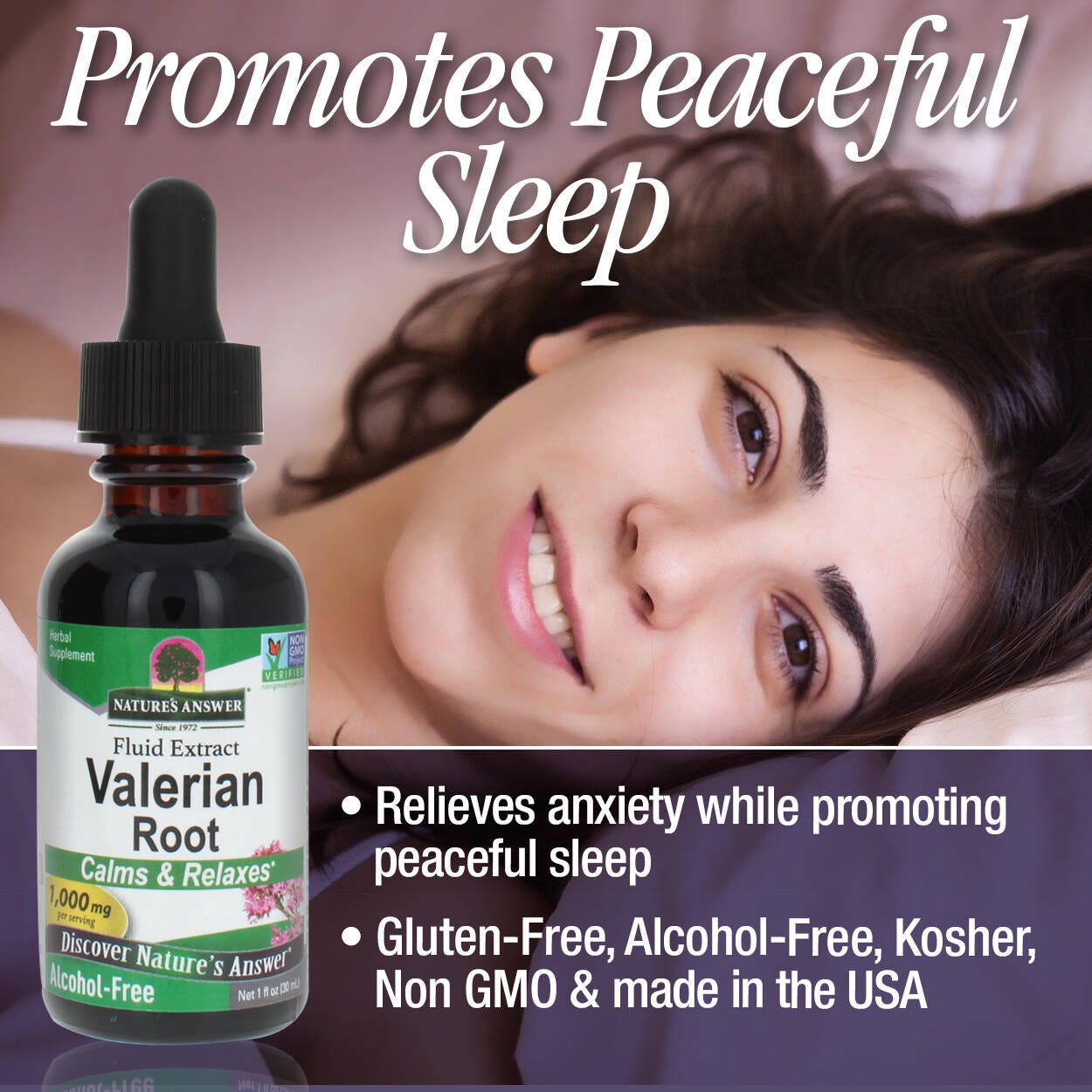 Nature's Answer Valerian Root Alcohol-Free Liquid Extract