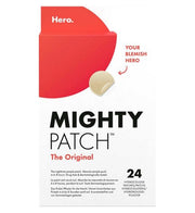 Box of Hero Mighty Patch Original hydrocolloid acne patches, 24 count.