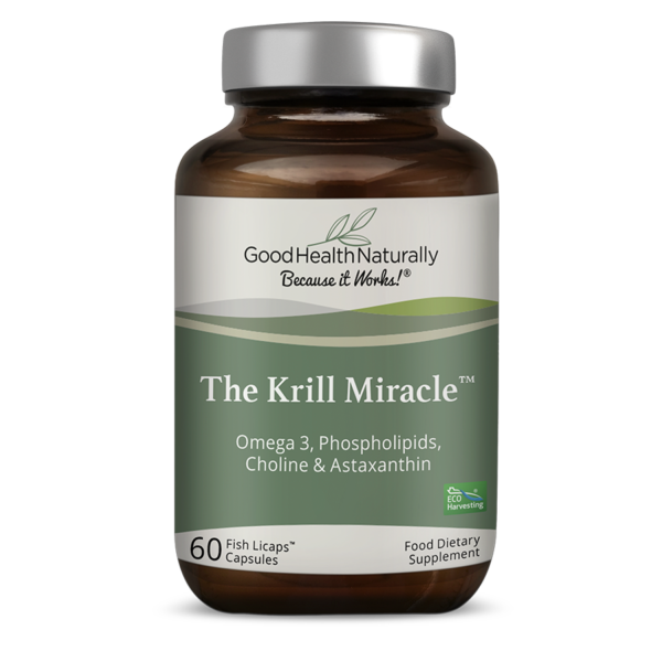 Good Health Naturally The Krill Miracle™ Omega-3, Phospholipids, Choline & Astaxanthin 60 Capsules