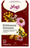 Yogi Tea Organic Echinacea Immune Herbal Tea 17 Teabags 30.6g