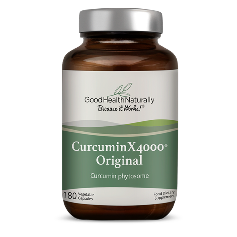 Good Health Naturally Curcumin X4000 Original 180 Veg Capsules