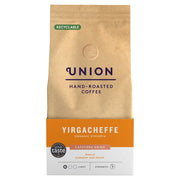 Union Organic Yirgacheffe Ethiopia Coffee bag, 200g.
