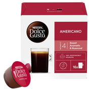 Nescafé Dolce Gusto Americano coffee capsules coffee pods box 16 pods