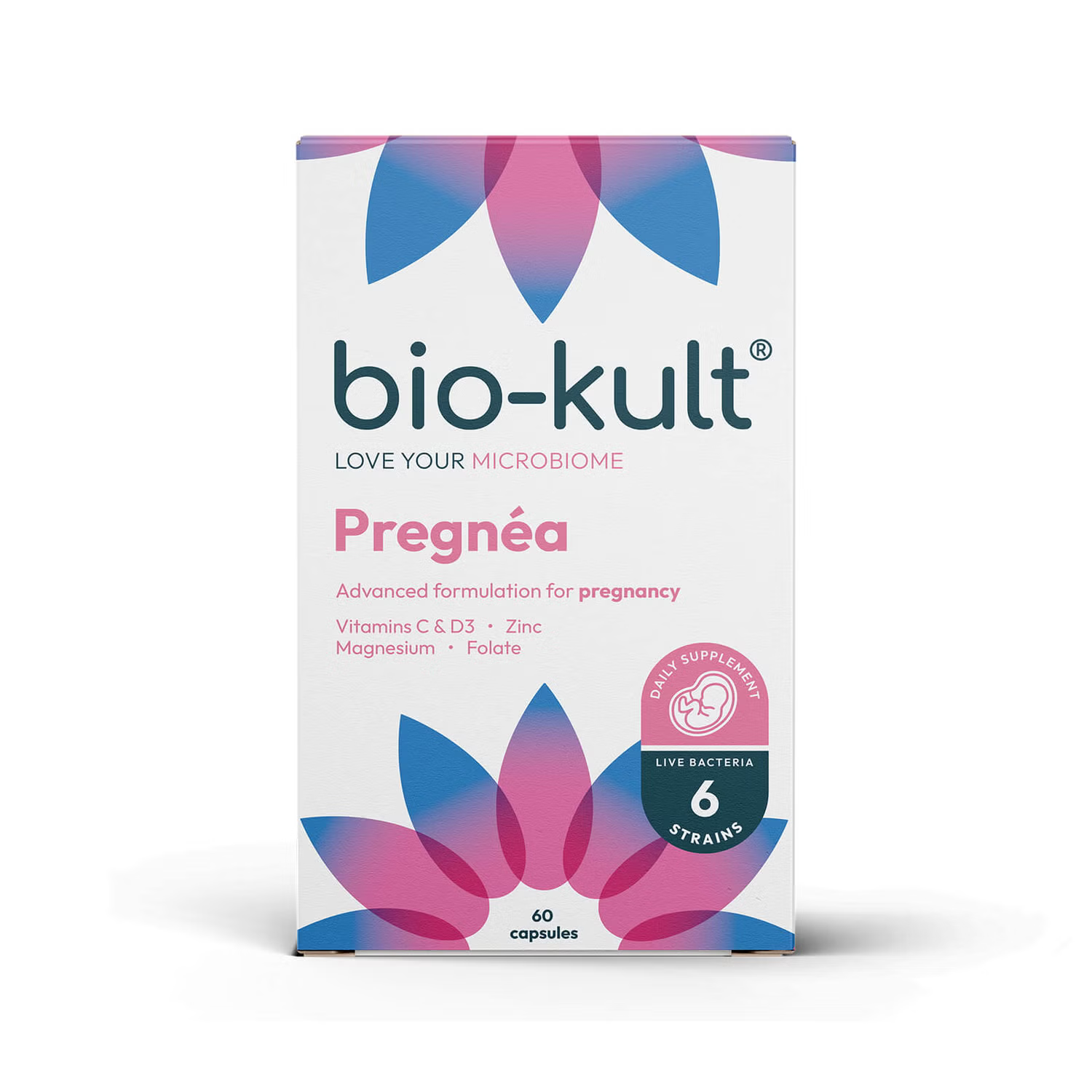 Bio-Kult Pregnéa Helping you to look out for number one and two. (60 capsules)