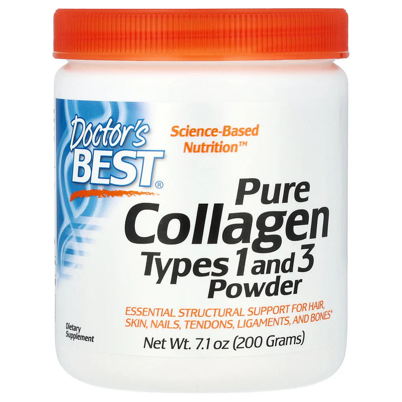 DOCTOR'S BEST Pure Collagen Types 1 and 3 Powder