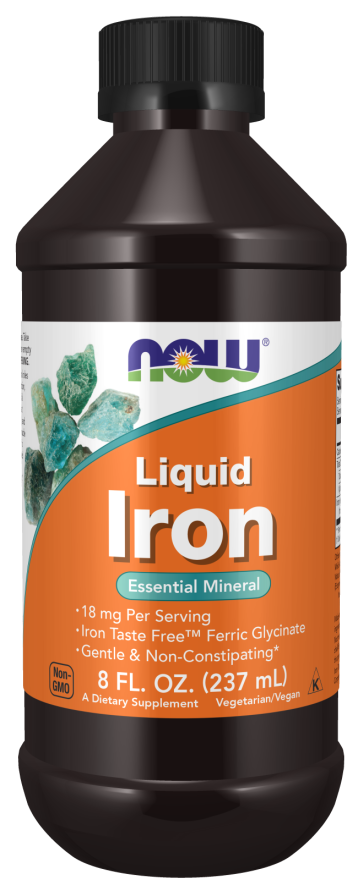 Now Foods Iron Liquid Essential Mineral