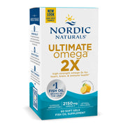 Nordic Naturals Ultimate Omega 2X, 2150mg Lemon Softgels