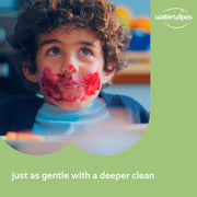 WaterWipes Sensitive+ Baby & Toddler Wipes, resealable soft pack packaging, unscented, 60 wipes, directions for use