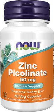 Now Zinc Picolinate 50 mg Veg Capsules