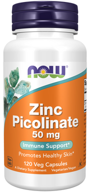 Now Zinc Picolinate 50 mg Veg Capsules