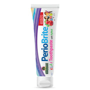Nature’s Answer PerioBrite Kids Fluoride-Free Toothpaste Strawberry 113.4g tube front view