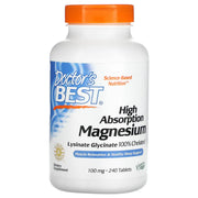 High Absorption Magnesium, 100mg Tablets