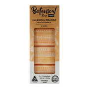 Pack of 8 Australian Botanical Valencia Orange and Vitamin C Soap Bars.