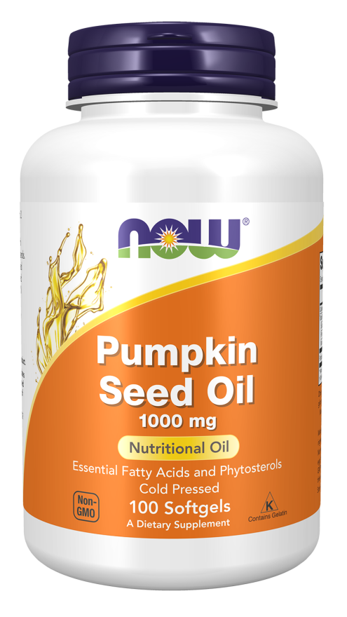 Now Foods Pumpkin Seed Oil 1000 mg Softgels Nutritional Oil