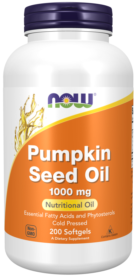 Now Foods Pumpkin Seed Oil 1000 mg Softgels Nutritional Oil