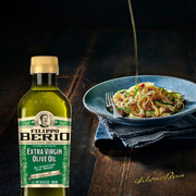 How to Use: Filippo Berio olive oil used for drizzling and cooking 500ml