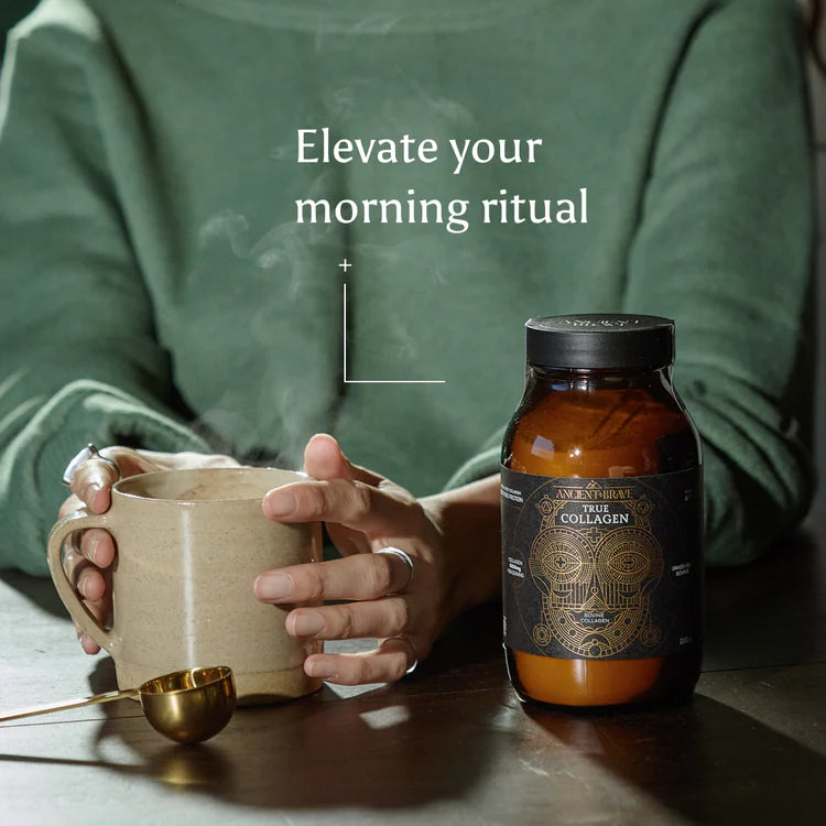 Ancient + Brave True Collagen - Grass-Fed Bovine Collagen Powder, 200g