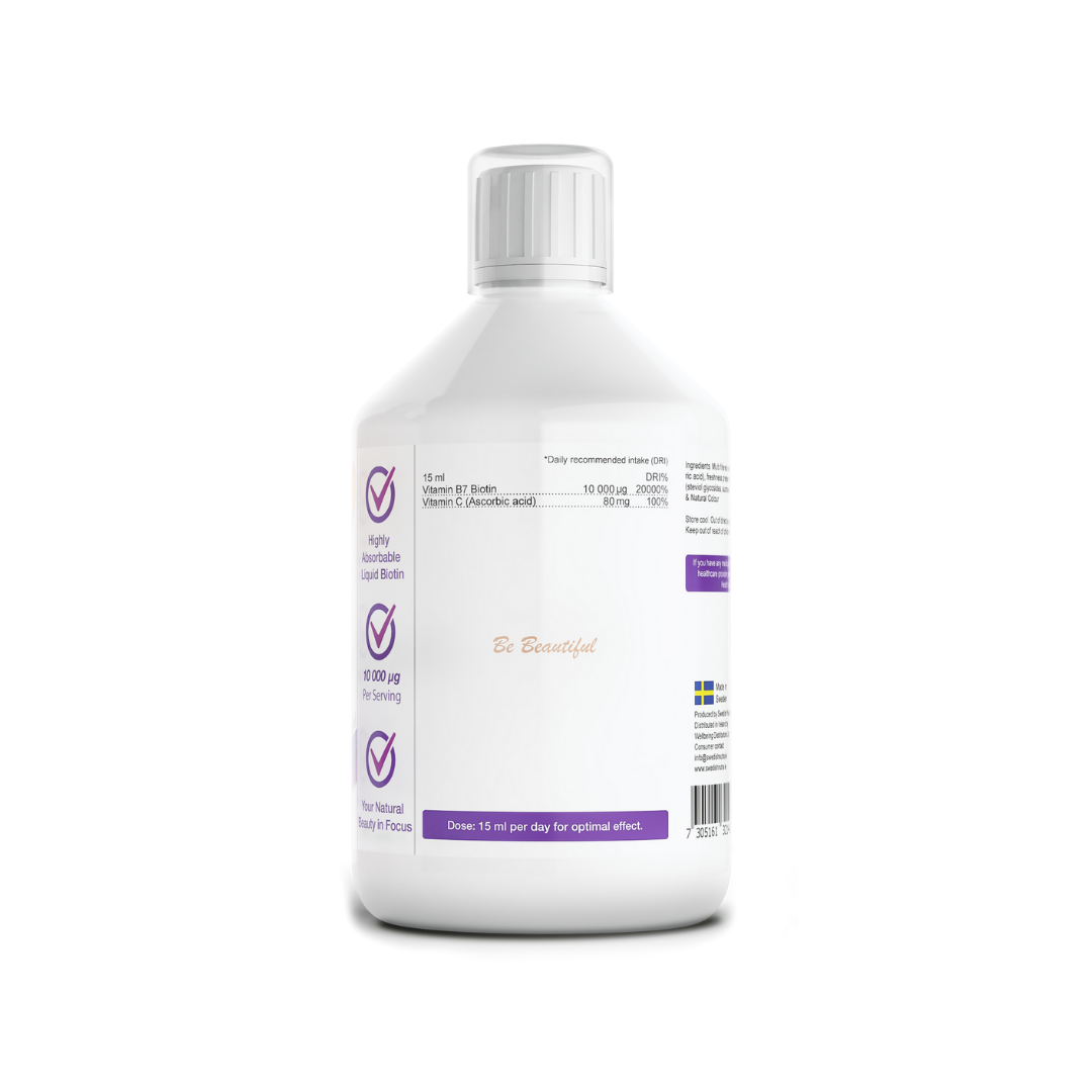 Swedish Nutra Biotin 10,000µg.