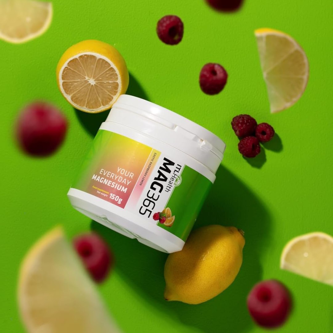 MAG365 Ionic Magnesium Powder, Exotic Raspberry Lemon - 150g