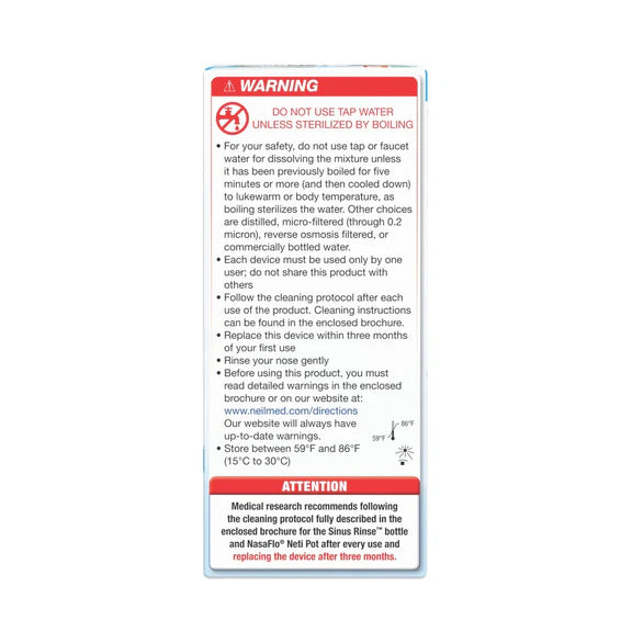 Triple Rinse Instructions.pdf NeilMed Pediatric Sinus Rinse Starter Kit | 30 Premixed Sachets ...